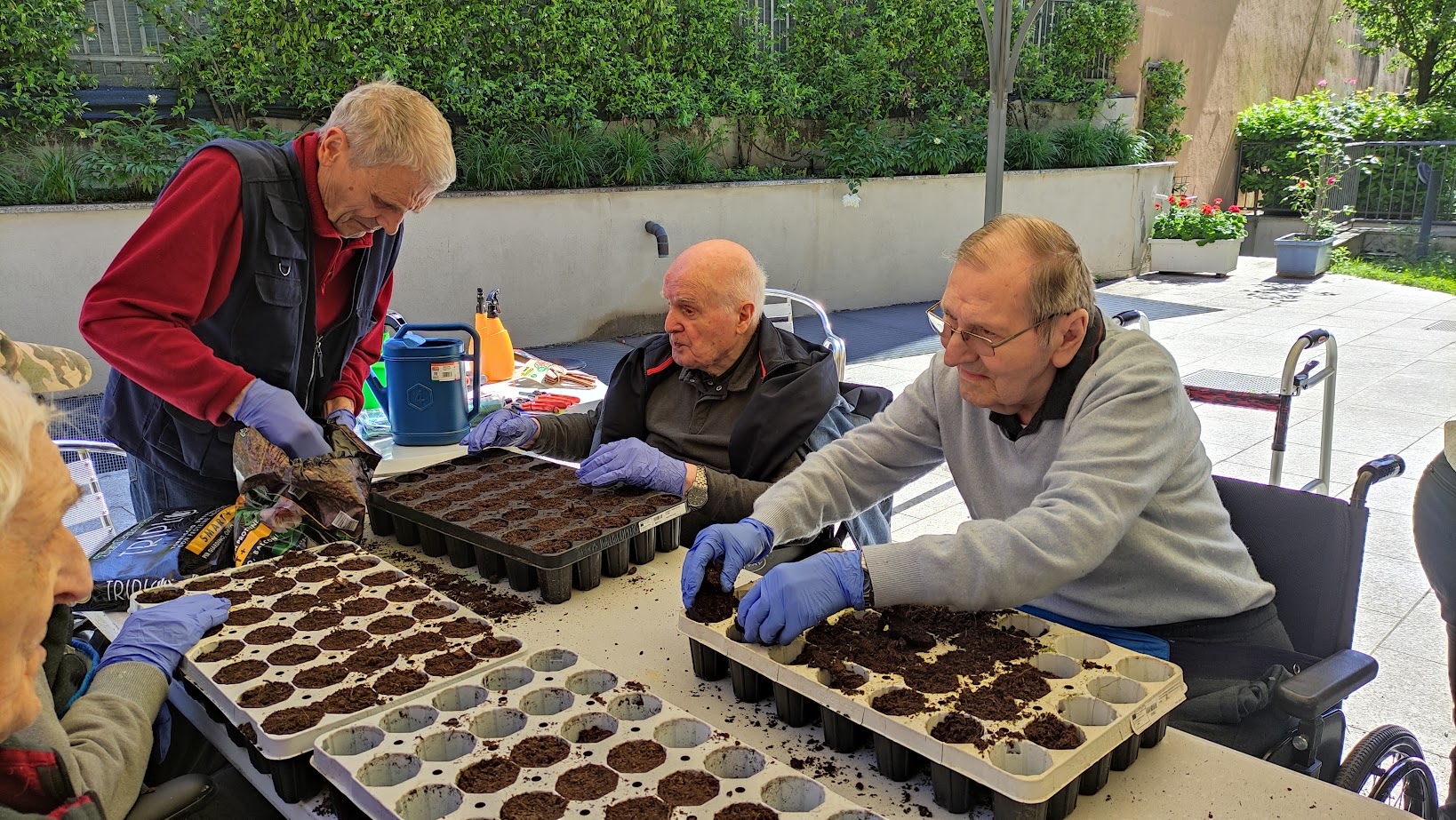 ANTEAS AVVIA IL PROGETTO ORTOTERAPIA NELLE RSA